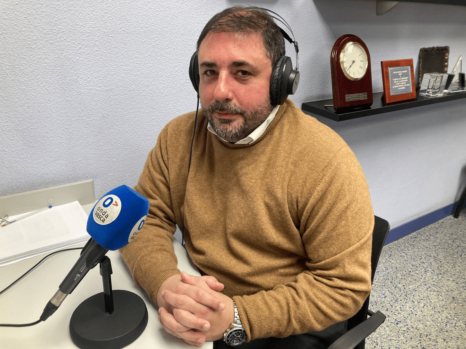 Unai Hualde, presidente del Parlamento de Navarra y del NBB del PNV. ONDA VASCA