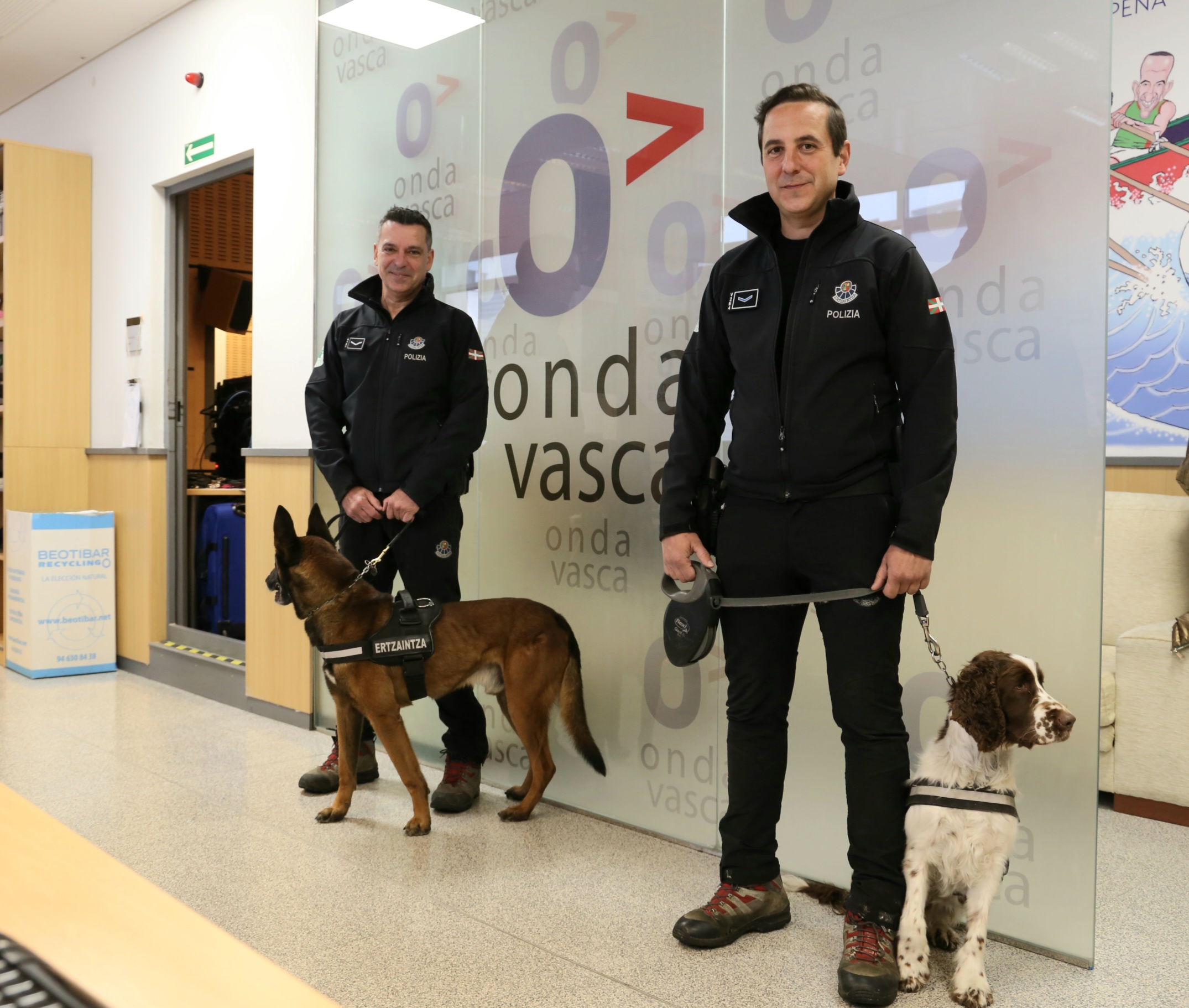 Unidad Canina Ertzainza Jon Arraibi