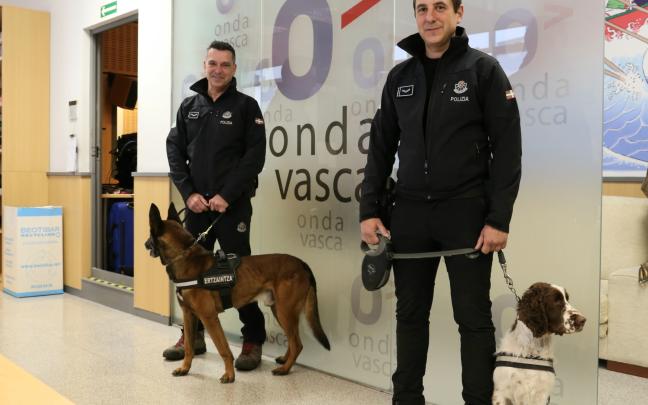 Unidad Canina Ertzainza Jon Arraibi