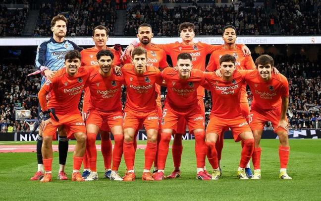 Uno de los onces de la Real esta temporada. NOTICIAS DE GIPUZKOA