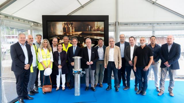 Inauguración de las instalaciones de 'upgrading' en Zubieta
