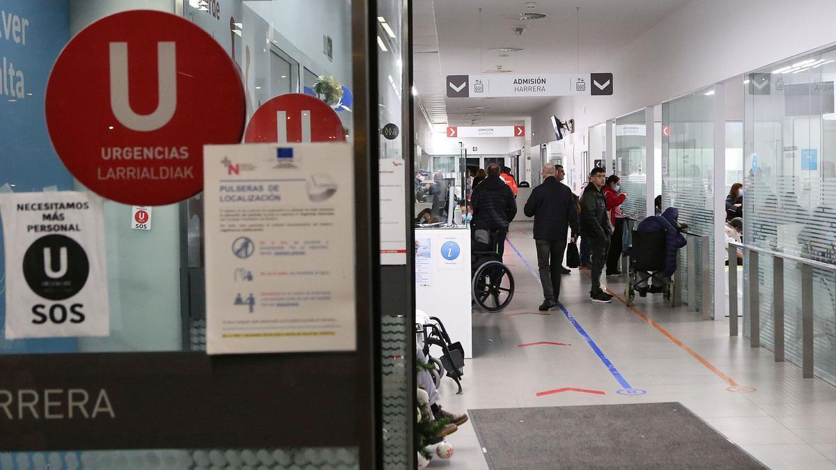 Acceso al servicio de Urgencias del Hospital Universitario de Navarra. Javier Bergasa