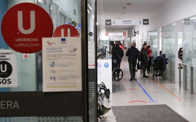 Acceso al servicio de Urgencias del Hospital Universitario de Navarra. Javier Bergasa