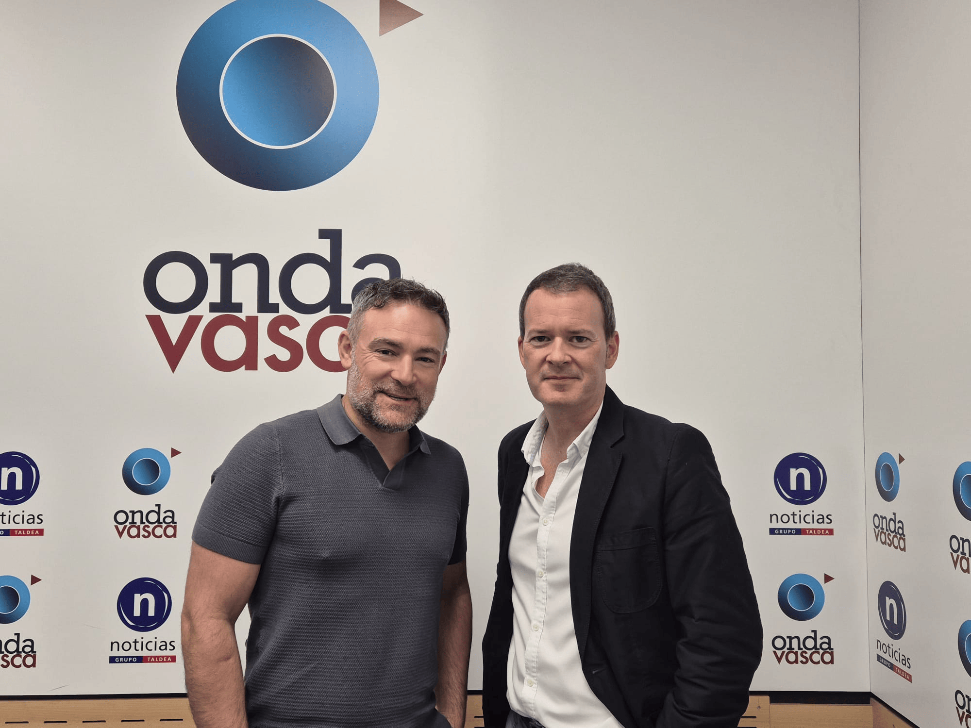 Urko Olazabal en los estudios de ONDA VASCA