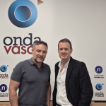 Urko Olazabal en los estudios de ONDA VASCA