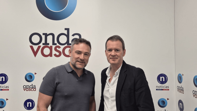 Urko Olazabal en los estudios de ONDA VASCA