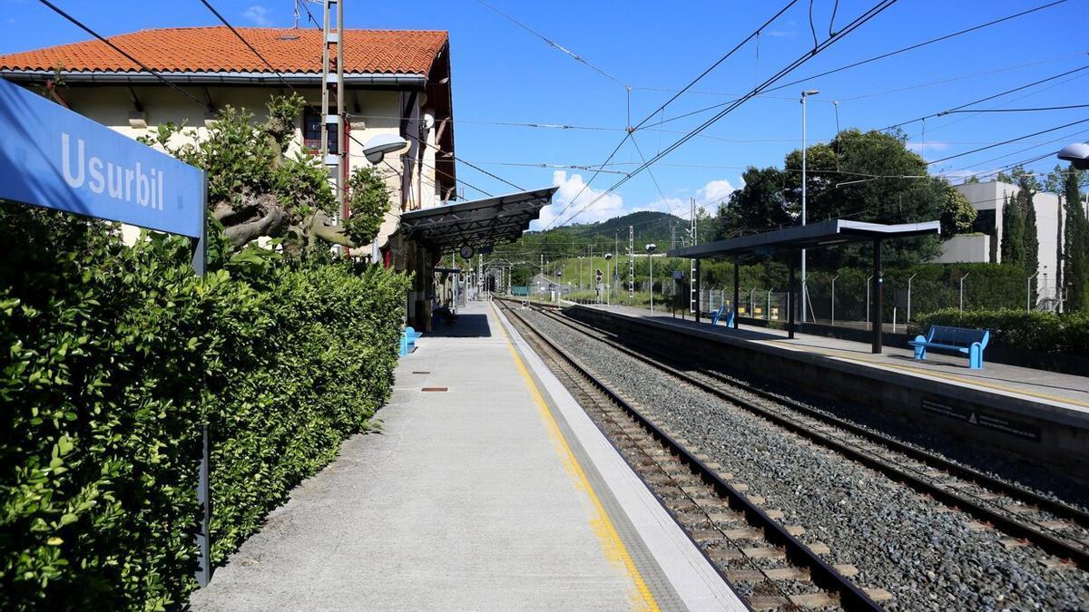 Estación de EuskoTren de Usurbil JAVIER COLMENERO