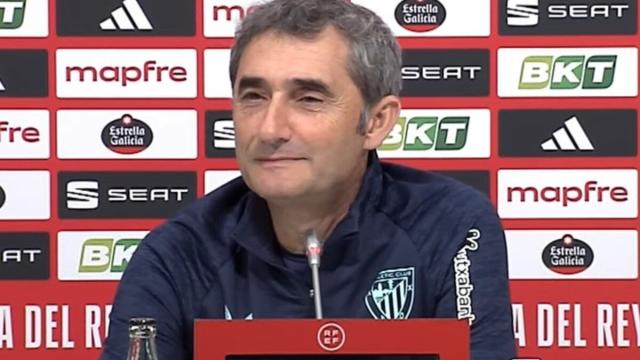 Comparecencia de Ernesto Valverde en rueda de prensa esta tarde en Lezama