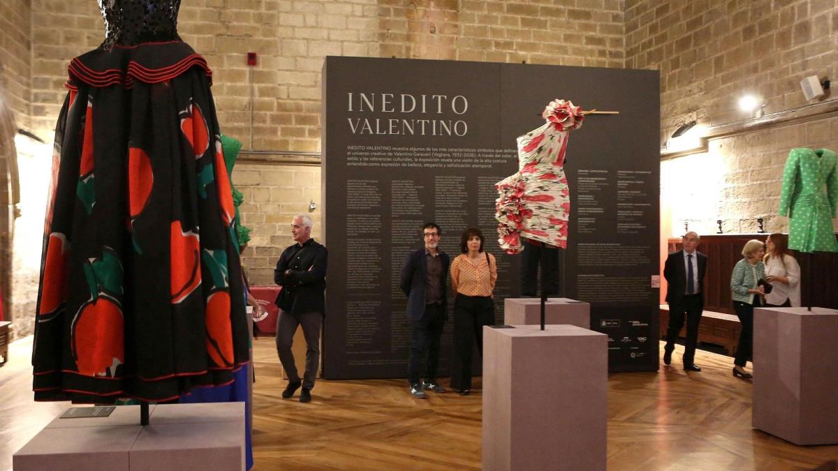 Fotos de la exposición de 'Indito Valentino' en la Catedral de Pamplona Javier Bergasa