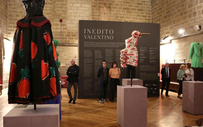 Fotos de la exposición de 'Indito Valentino' en la Catedral de Pamplona Javier Bergasa