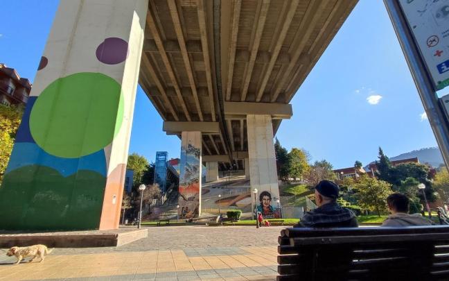 El viaducto de Rekalde desaparecerá con la construcción de la variante de la autopista A-8 | Deia