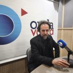 Diego Vasallo en los estudios de Onda Vasca