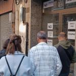 Vecinos de Santurtzi frente al narcopiso