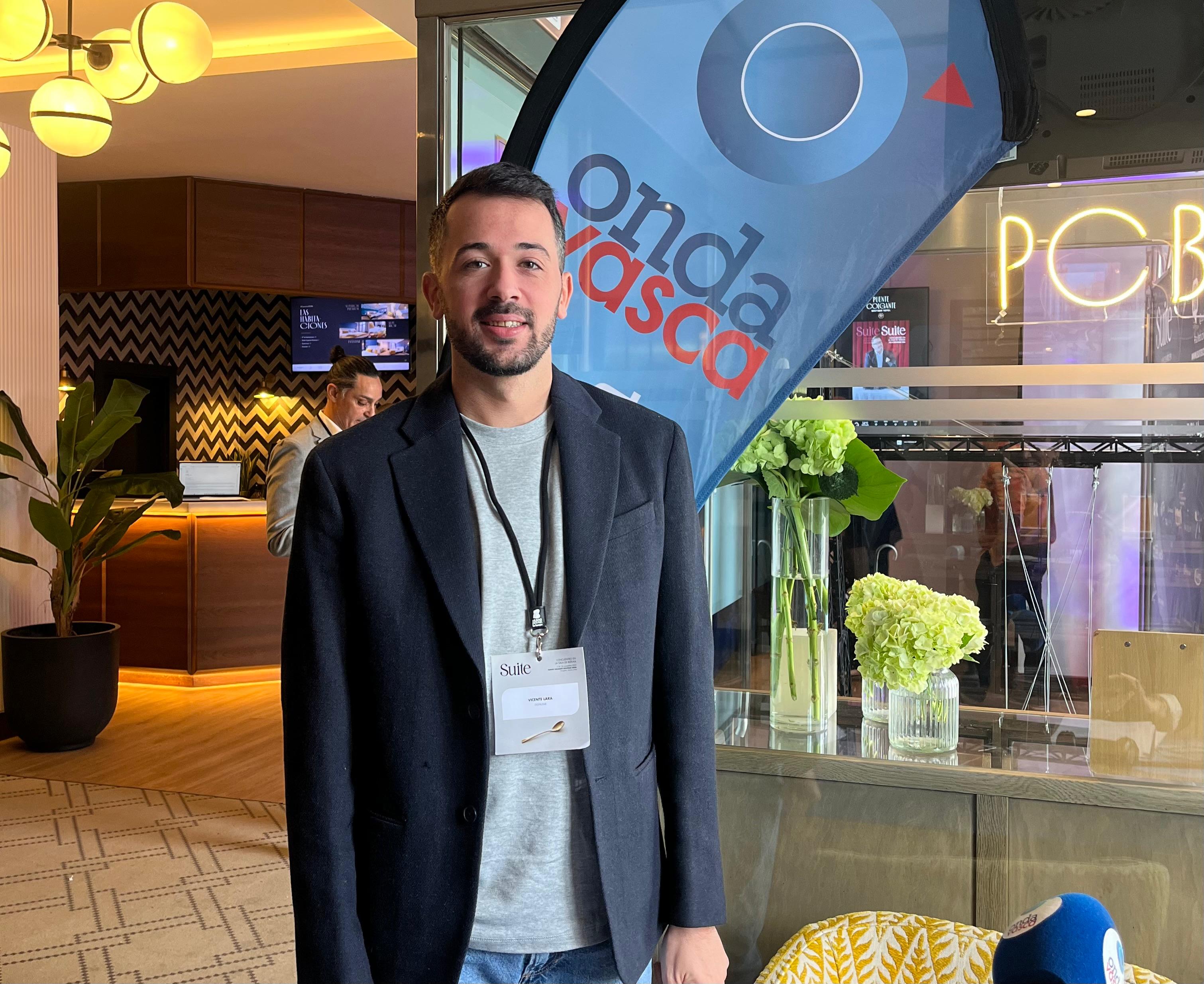 Vicente Lara, director del restaurante Disfrutar.