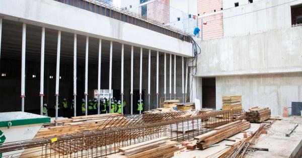 Las obras para la construcción del civivox del Segundo Ensanche cumplen un año. Foto: Ayuntamiento de Pamplona