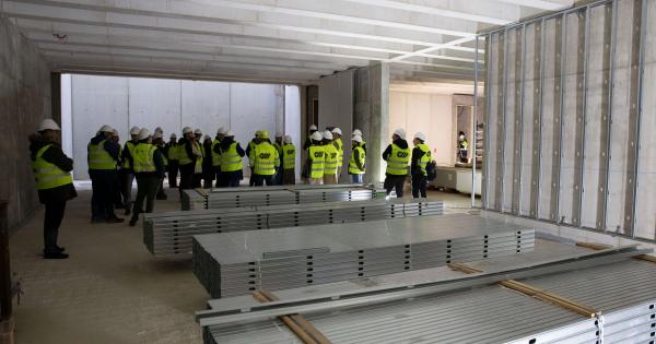 Las obras para la construcción del civivox del Segundo Ensanche cumplen un año. Foto: Ayuntamiento de Pamplona