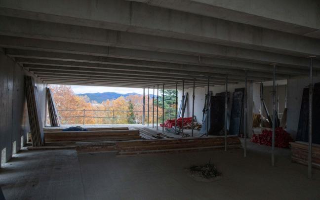 Las obras para la construcción del civivox del Segundo Ensanche cumplen un año. Foto: Ayuntamiento de Pamplona