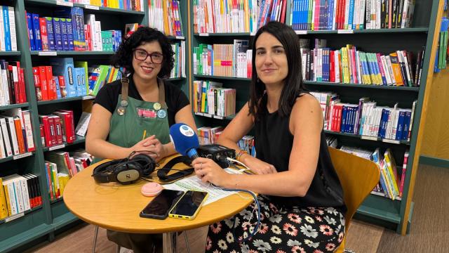 Mercerce Lobelle, dependienta de Casa del Libro Bilbao