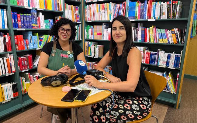 Mercerce Lobelle, dependienta de Casa del Libro Bilbao