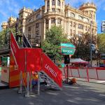 Todo listo para la Vuelta en Bilbao. ONDA VASCA