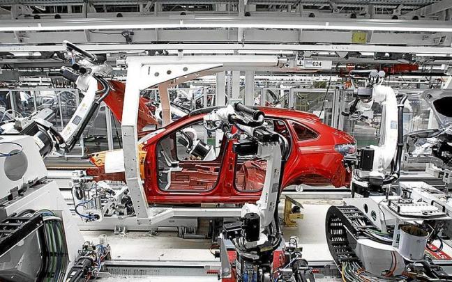 Planta de Volkswagen en Navarra. Archivo