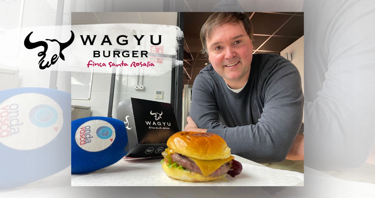 Joseba Garmendia, gerente de Wagyu Burger Santa Rosalia