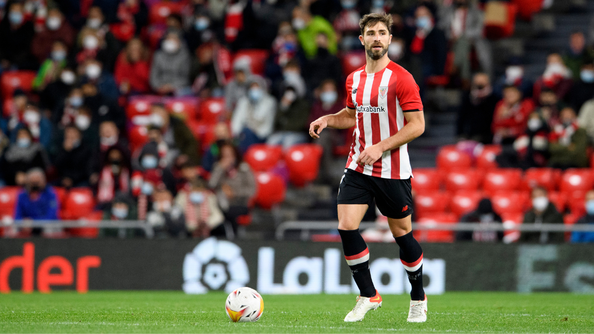 Yeray en imagen durante un encuentro con el Athletic hace varias temporadas. Foto: Athletic Club