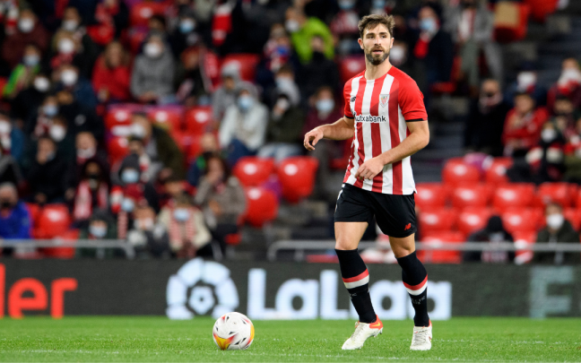 Yeray en imagen durante un encuentro con el Athletic hace varias temporadas. Foto: Athletic Club