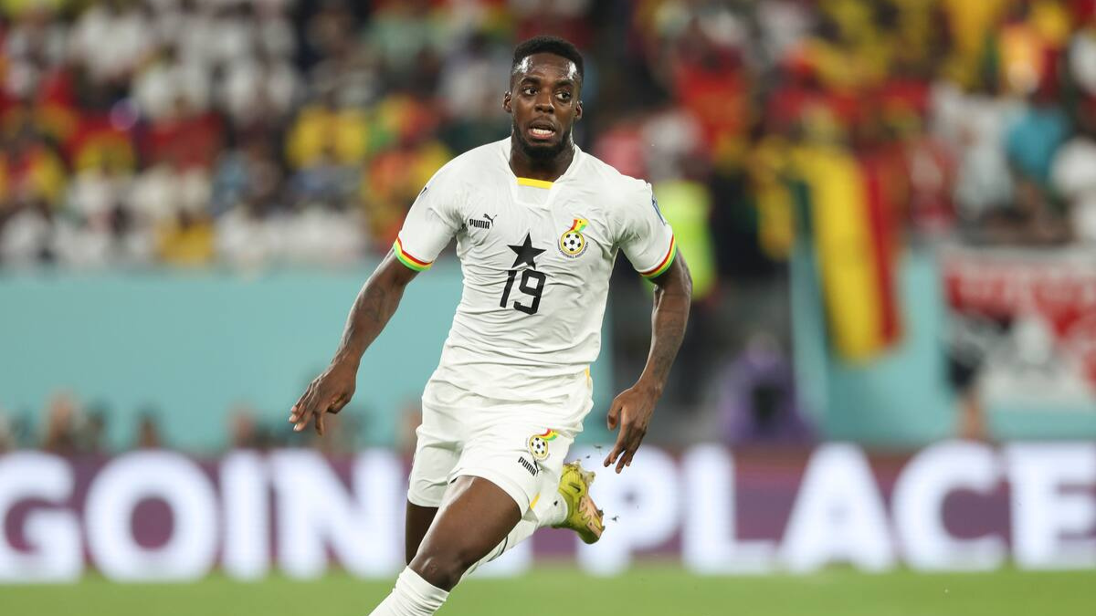 Iñaki Williams en un encuentro con Ghana. Foto: Matthew Ashton - AMA