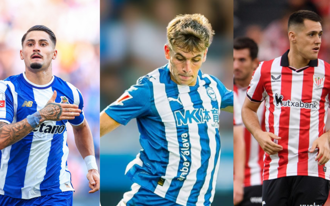 Borja Sainz, Pablo Ibañez y Urko Izeta en imagen. Foto: Onda Vasca