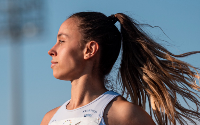Aitana Rodrigo en imagen durante una competición. Foto: RFEA