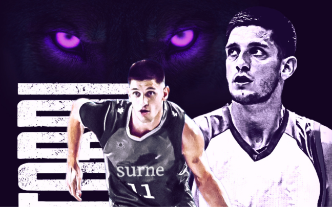 Imagen del anuncio oficial del fichaje de Martin Krampelj por Bilbao Basket. Foto: Bilbao Basket