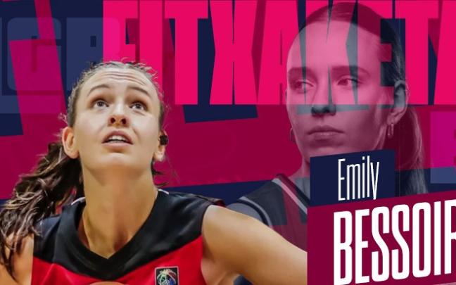 Emilý Bessoir es la última incorporación confirmada por Gernika Bizkaia para el curso próximo Emilý Bessoir es la última incorporación confirmada por Gernika Bizkaia para el curso próximo