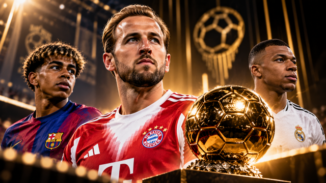 Harry Kane en el favorito al Balón de Oro por delante de Yamal y Mbappé