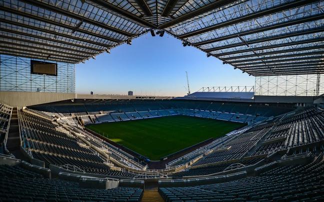 Aspecto actual que presenta Saint James´ Park, estadio que este miércoles visita el Athletic. / NEWCASTLE UNITED FC