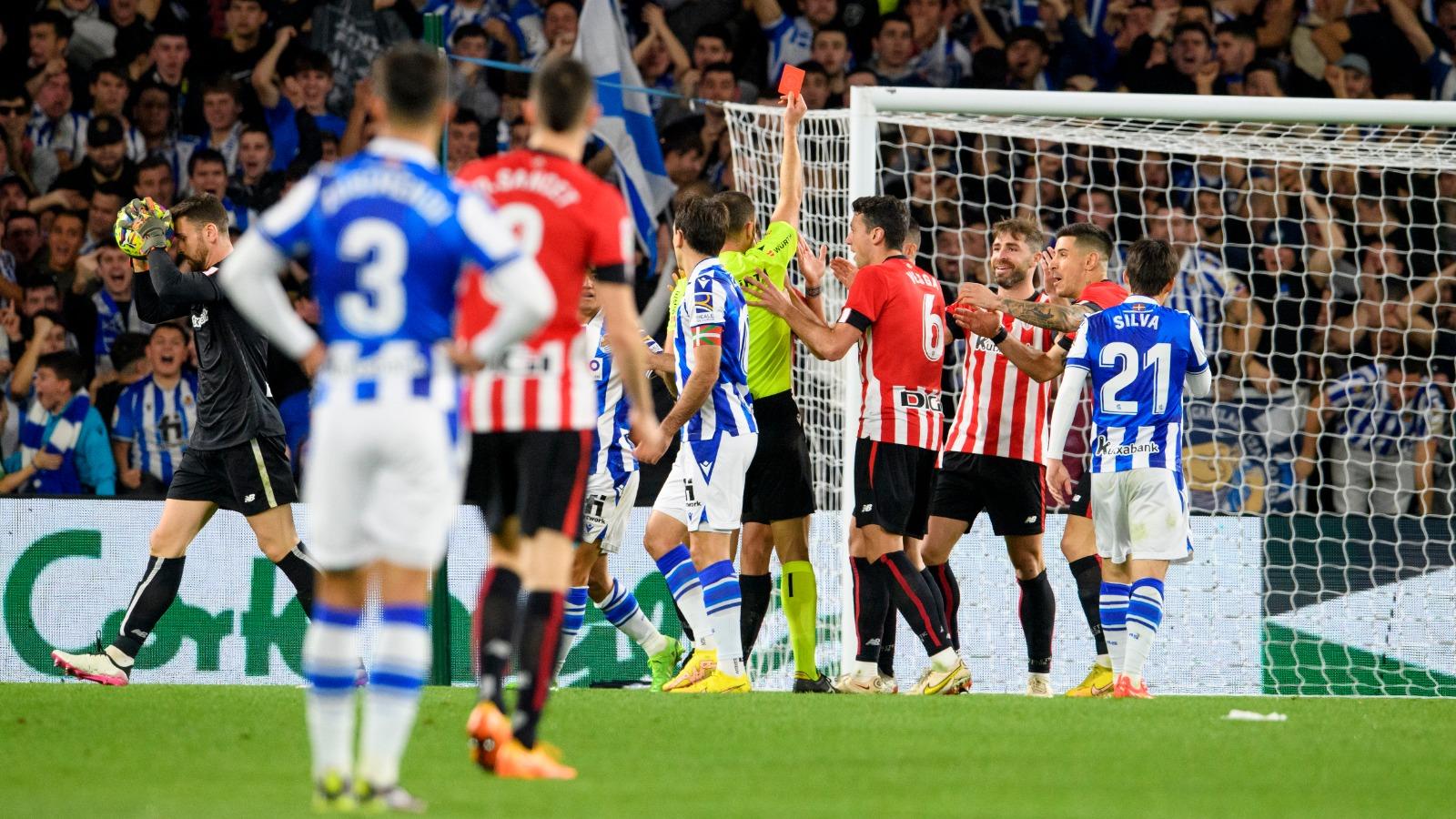 Imagen del derbi entre la Real Sociedad y el Athletic / Athletic Club