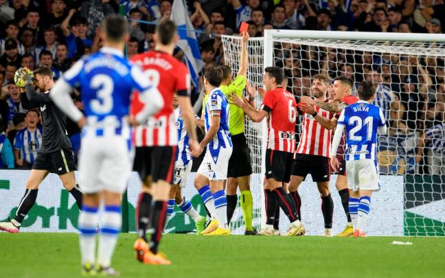 Imagen del derbi entre la Real Sociedad y el Athletic / Athletic Club Imagen del derbi entre la Real Sociedad y el Athletic / Athletic Club