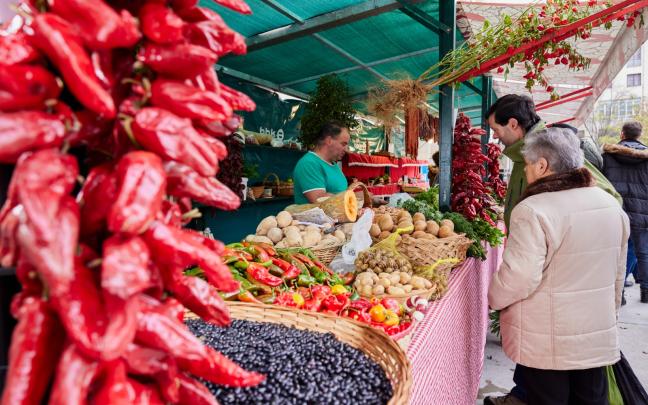 Feria agrícola y ganadera de Leioa