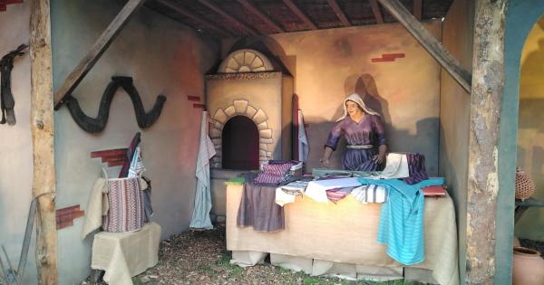 Imágenes del belén de La Florida de Gasteiz. Fotos: Ayuntamiento de Gasteiz