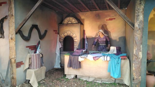 Imágenes del belén de La Florida de Gasteiz. Fotos: Ayuntamiento de Gasteiz