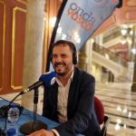 Kirmen Uribe, en la XVII Lectura Ininterrumpida de Clásicos. / OV