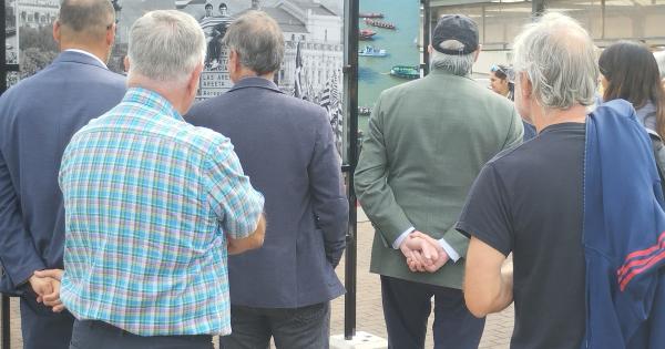 Inauguración de la exposición "Gabarra Athletic"