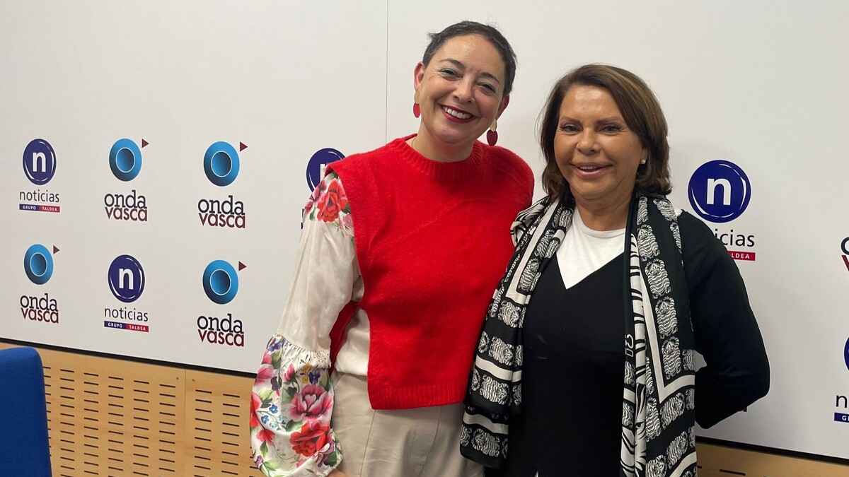 Ewa Murillo con Cristina Marin