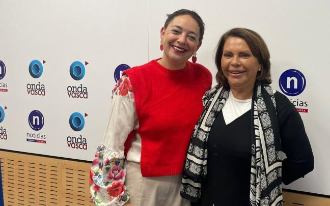 Ewa Murillo con Cristina Marin