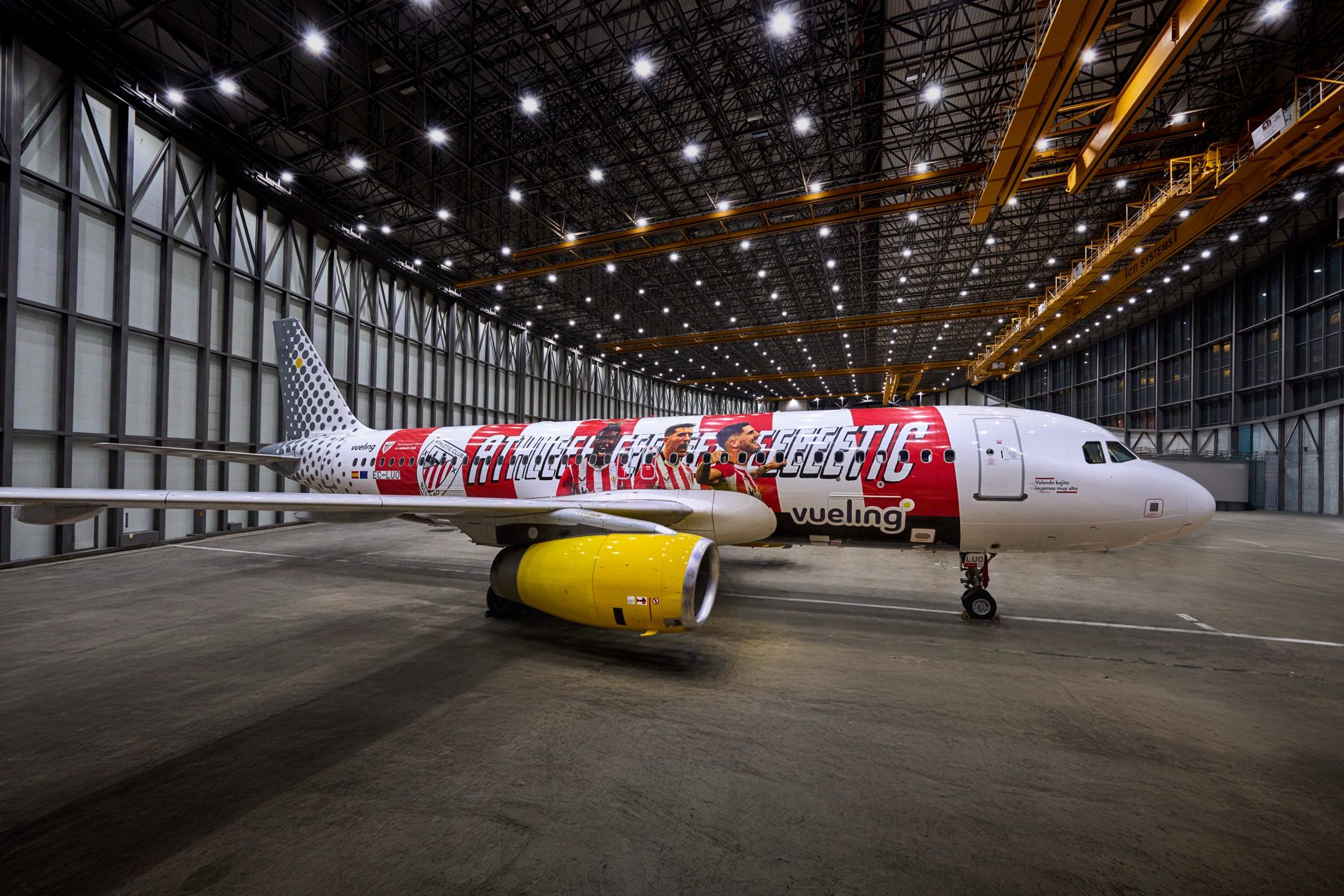 Nuevo avión del Athletic