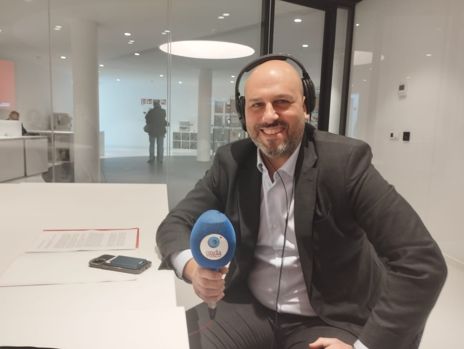 Alex Pelaez, director general de medio ambiente de la Diputación de Bizkaia