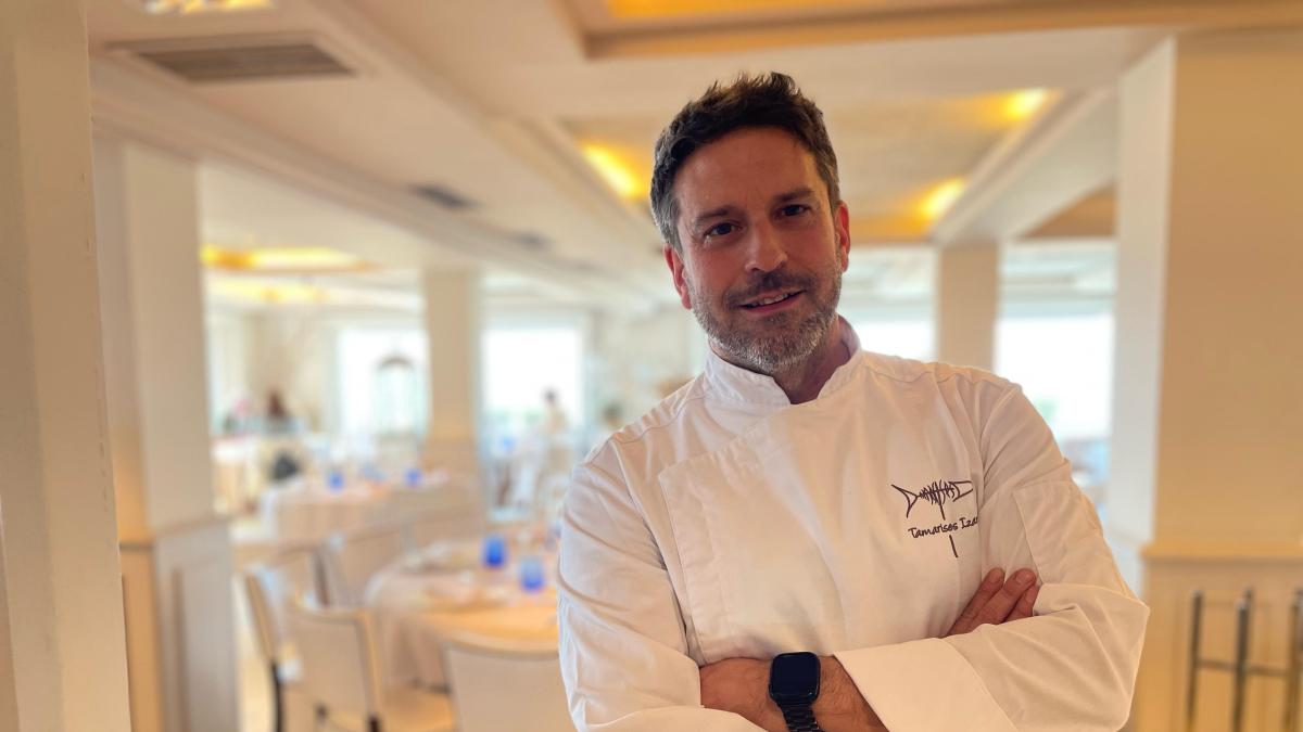 Javier Izarra, chef del restaurante Tamarises Izarra