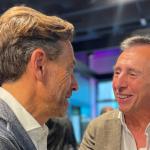 Manuel Terroba, presidente de BMW Group para España y Portugal, y Juan Alonso Varona, arquitecto de A.V. Arquitectura