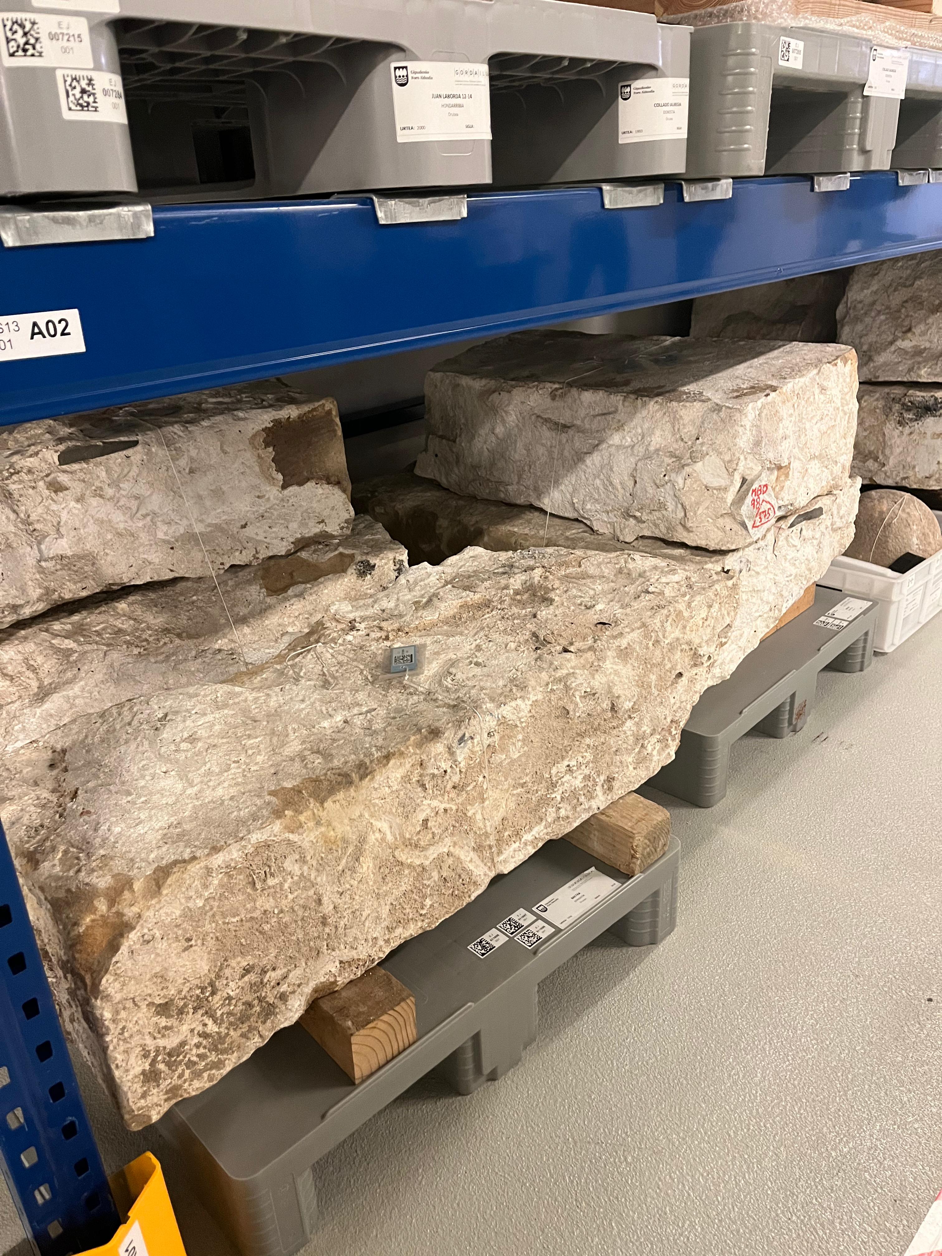 Restos de la muralla de Donostia