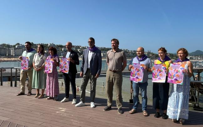 Vuelve a abrir el punto morado del Boulevard para Aste Nagusia